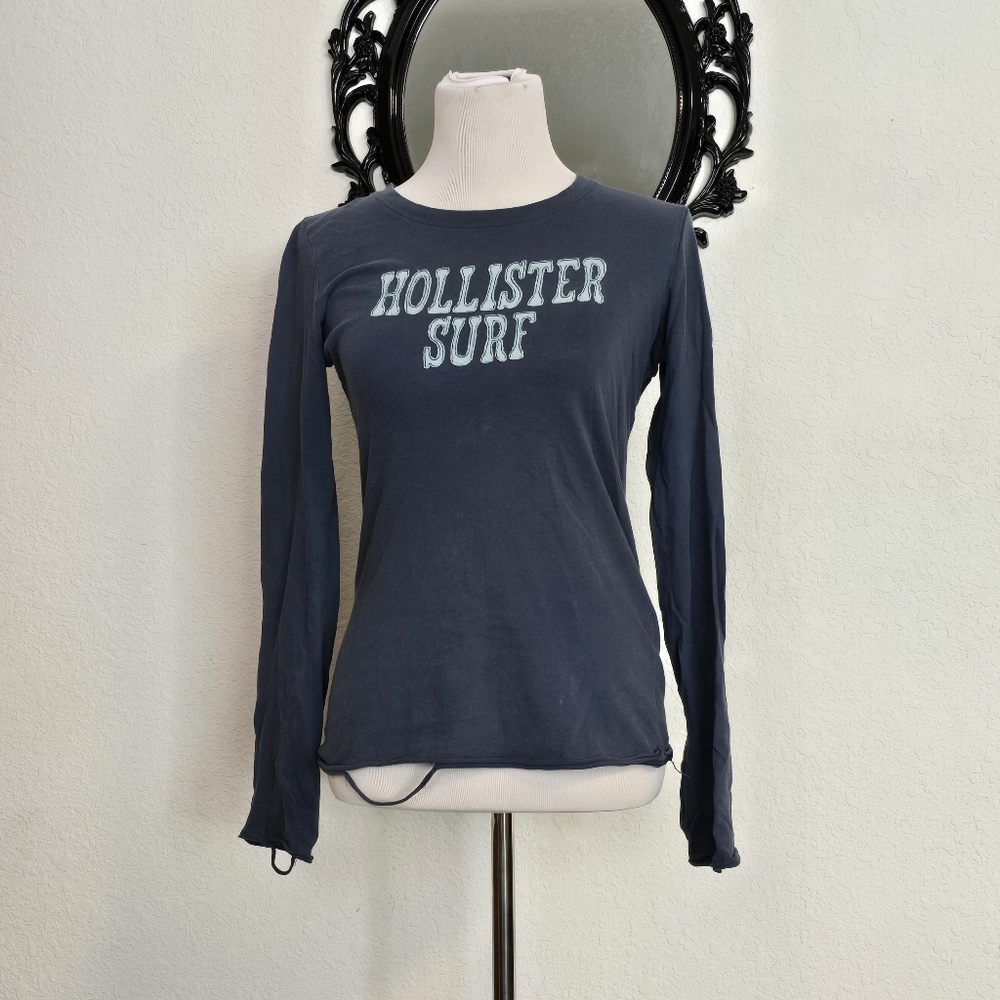 Retro Hollister Surf Blue Long Sleeve